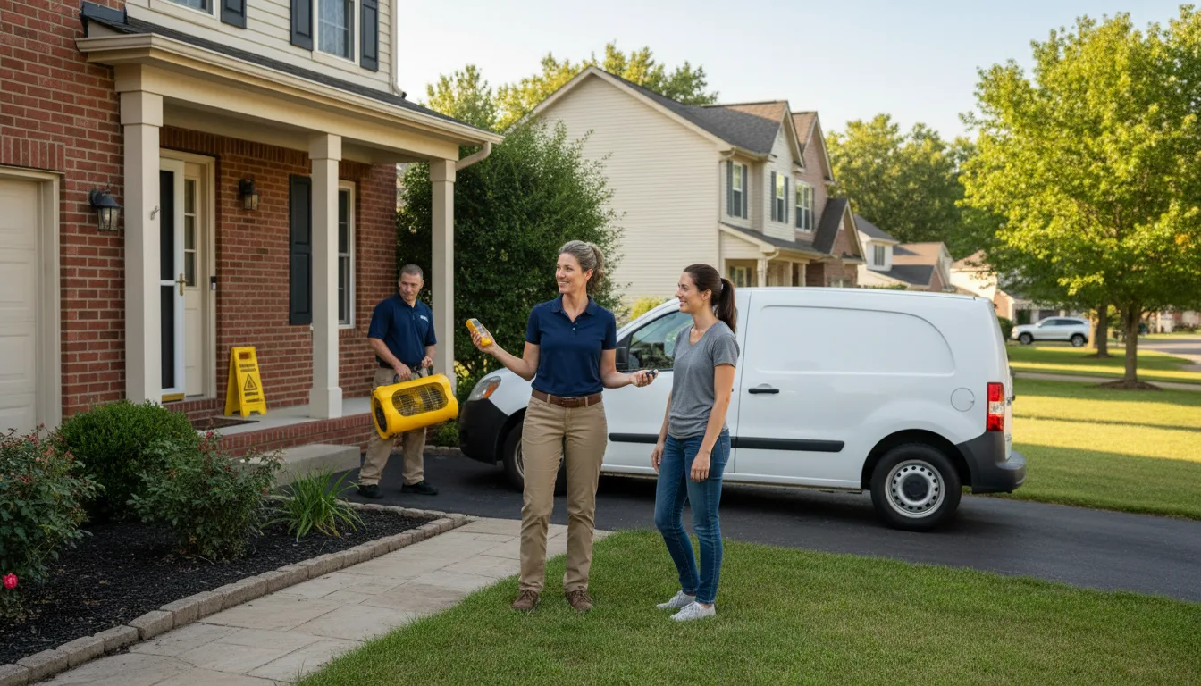 Water restoration image for Mildew Remediation in Wakefield, MI